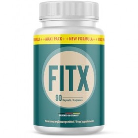 FITX Capsules | Avec des ingrédients précieux | Facile à utiliser | Maxipack 90 Capsules | 1x