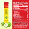 TEAZEN - Vinaigre de Cidre de Pomme Sans Sucre – Boisson instantanée au thé vert – 10 sachets – Sans sucre, végétalien, faibl