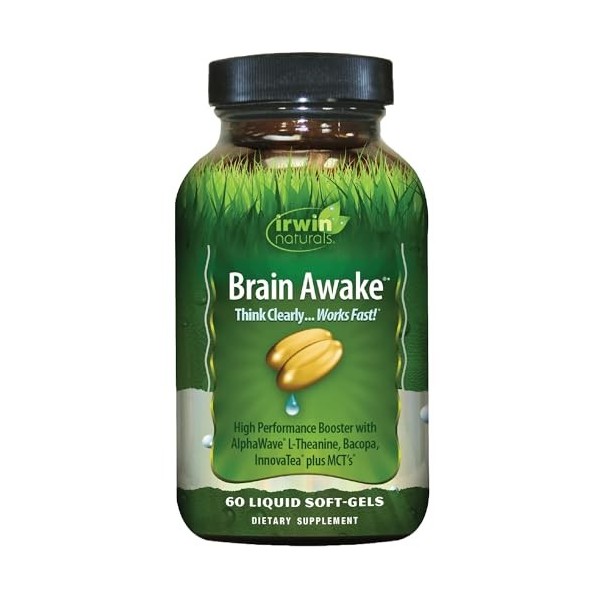 Irwin Naturals - Cerveau éveillé - 60Gélules