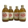 Aceto di mele biologico 4x500ml vinaigre de pomme mère non pasteurisé, biologique et non filtré