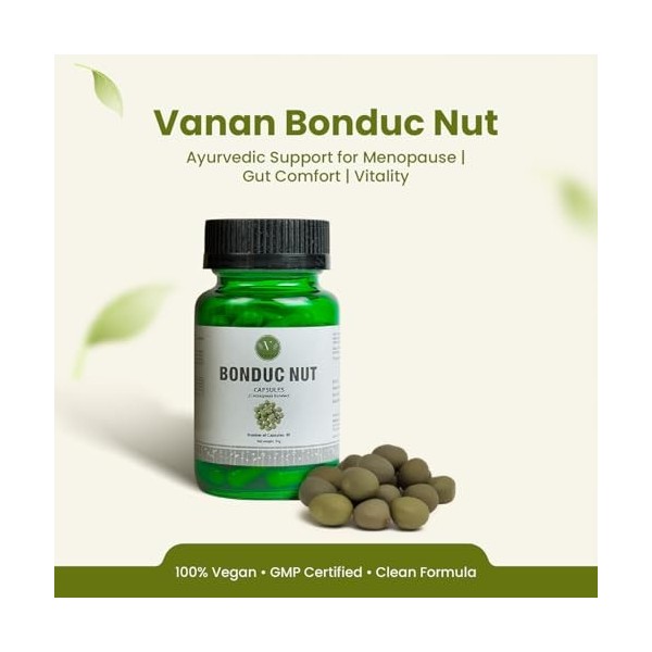 Vanan Bonduc Nut – Complément Alimentaire pour le Bien-Être des Femmes | Soutien Hormonal Naturel | Confort Digestif & Énergi