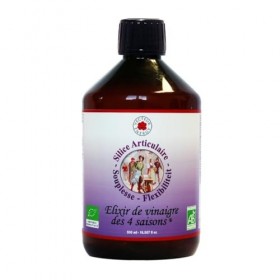 Elixirs des 4 Saisons BIO - automne - vinaigre silice articulaire souplesse flexibilité - 500ml Vecteur Energy
