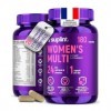 Multivitamines et Minéraux Femme Haute Puissance – Complexe A–Z avec Vitamine B6, Fer, Zinc & Vitex – 180 Gélules – Complémen...