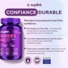 Multivitamines et Minéraux Femme Haute Puissance – Complexe A–Z avec Vitamine B6, Fer, Zinc & Vitex – 180 Gélules – Complémen...