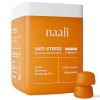 Naali Gummies Anti Stress Safran Vitamines B3 B6 B9 B12 – 60 Gommes - Fatigue, Soutien de l’Humeur, Énergie Mentale – Sans Su...