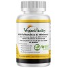 Multivitamines et minéraux vegan – Source renforcée de vitamine C, vitamine k2, B12 et fer - 180 pilules vegan multivitamines...
