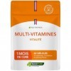 Multivitamines et Minéraux – Avec Ginseng - Vitamines A, B1, B2, B3, B5, B6, B8, B9, B12, C, D3, E, Magnésium, Sélénium et Zi