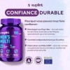 Multivitamines Homme Haute Puissance - Complexe A-Z Vitamines, Minéraux et Compléments - 180 Gélules pour 180 Jours - Énergie...
