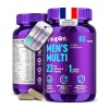 Multivitamines Homme Haute Puissance - Complexe A-Z Vitamines, Minéraux et Compléments - 180 Gélules pour 180 Jours - Énergie...