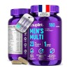 Multivitamines Homme Haute Puissance - Complexe A-Z Vitamines, Minéraux et Compléments - 180 Gélules pour 180 Jours - Énergie...