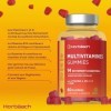 Multivitamines Gummies Adulte | 14 Vitamines Minéraux Essentiels - Vitamine A, Vitamine B12, Vitamine C, Vitamine D et Zinc |