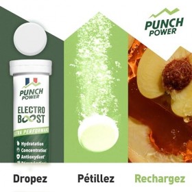 ELECTROLYTES HYDRATATION - Electrolyte Punch Power - SANS SUCRE - Fabriqué en FRANCE - Vitamines, Minéraux, Magnésium - Pasti