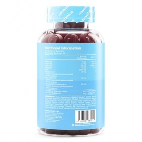 Gommes Équilibre Féminin – Maca, Inuline, Chou Kale, Magnésium & Vitamines D2, B6 & B12 – Soutien du Système Nerveux, Équilib