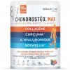 GRANIONS CHONDROSTEO+ MAX COLLAGENE 225g, Collagene et Acide Hyaluronique + Curcuma + Boswellia - Articulations, Muscle, Tend