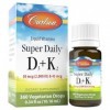 Carlson Labs Super Daily D3 + K2, 2000 IU - 10 ml. Multi-vitamines