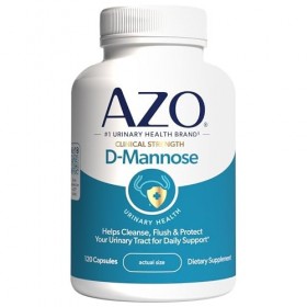 AZO D-Mannose Urinary Tract Health, Cleanse, Flush & Protect The Urinary Tract*, 1 Pharmacist Recommended Brand, Clinical Str