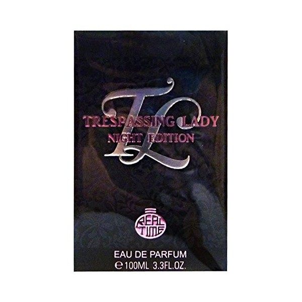 Real Time Eau de Parfum pour Femme Trespassing Lady Night Edition 100 ml