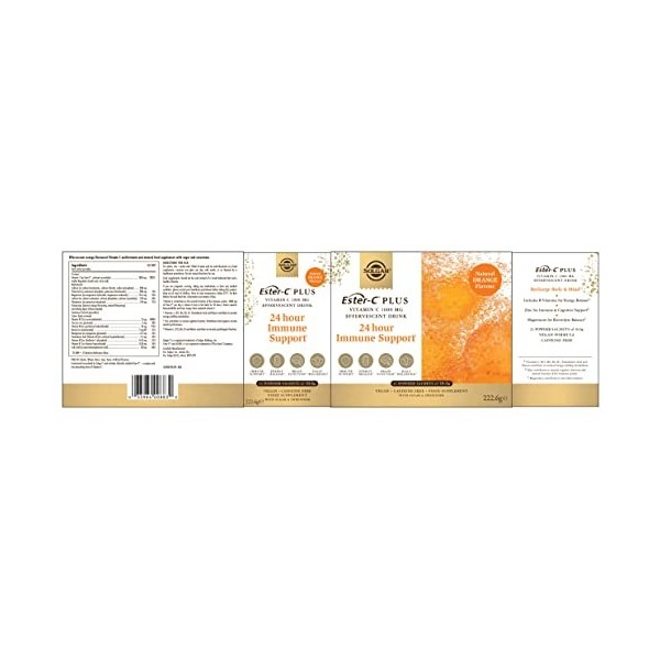 ESTER-C EFERVESCENT 1000 mg VIT C- 21 Enveloppes