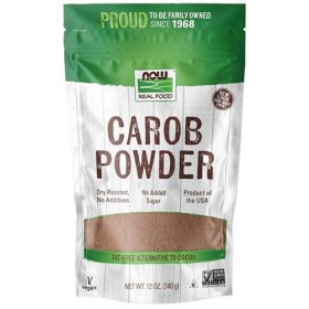 NOW Carob Powder - 340 g Multi-vitamines