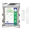 ATLEMISME Gélules Vides Végétales Taille 2 - Lot de 500 avec 2 Cuillères - Sans Gélatine - Gélules Faciles à Remplir et à Dis...