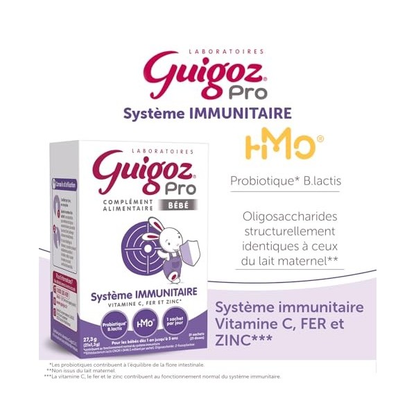 Guigoz Pro Système Immunitaire 21x1.3g