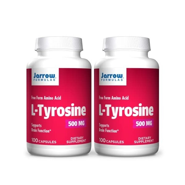 Jarrow Formulas L-Tyrosine, 500mg - 100 caps Multi-vitamines