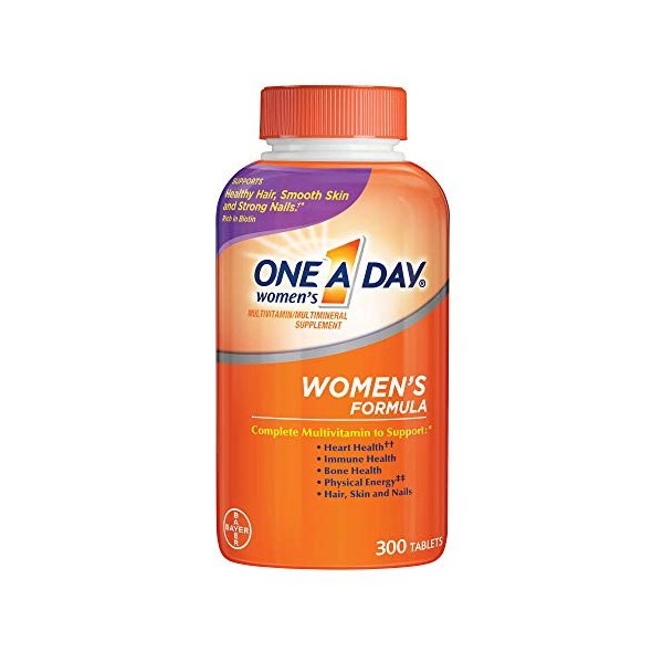 Bayer Formule complète multivitamines 300 comprimes A une journée féminines