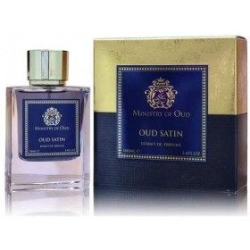 Eau de parfum unisexe en spray de 100 ml Ministry of Oud Satin Parfum Pendora Parfum longue durée Parfum Paris Corner