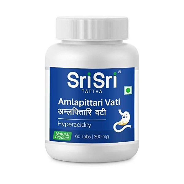 Sri Sri Tattva Amlapittari Vati 60 comprimés