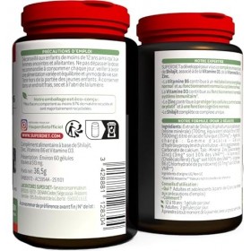 Shilajit - Complexe Acide fulvique B6 D3 Zinc - Energie, immunité & concentration - 60 gélules