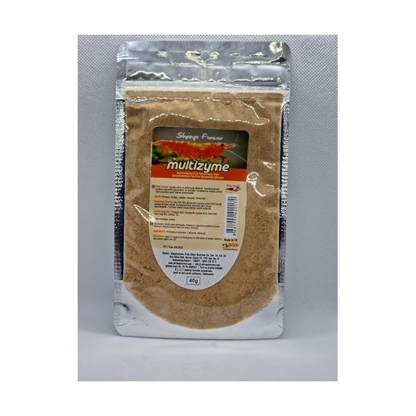 Shrimp Forever, Tout pour une croissance optimale dès le plus jeune âge Multizyme Multi-vitamines