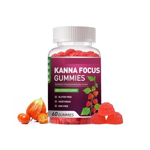 3 Pièces-60 Gommes À Croquer Douces À Saveur De Fruit For Une Clarté Quotidienne Et Un Soutien De Relaxation Doux