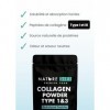 Nature Diet Premium Poudre de collagène type 1 et 3 – peptides de collagène hydrolysés, supplément protéiné sans saveur, 420 