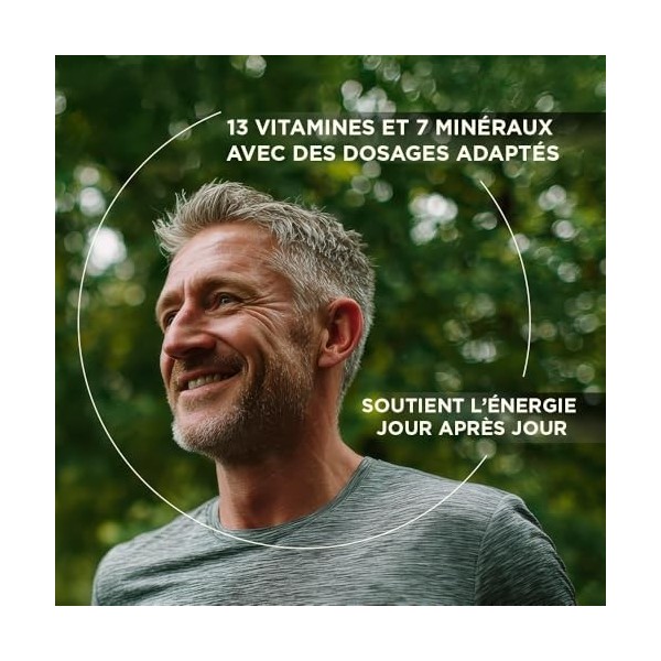 Solgar Multivitamine Homme – Réduction de la Fatigue – 13 vitamines et 7 minéraux – Extraits de plantes, Oxxynea et Lycopène 