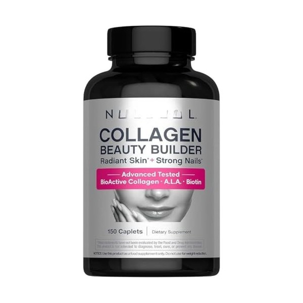 Ne0cell C0llagen Be4uty Bu!lder Capsule, B!otin & Hy4luronic Ac!d, Rad!ant & Str0ng Na!ls – 150 capsules par flacon