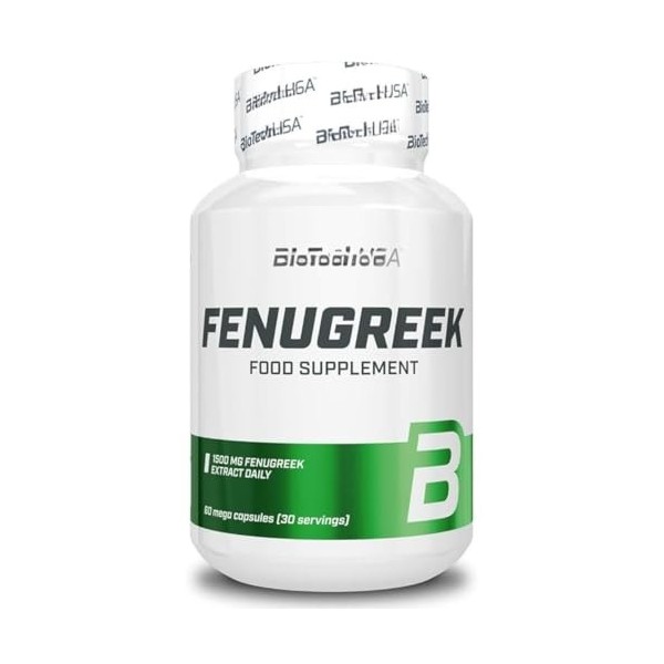Bi0techUSA F3nugr3ek Lot de 60 capsules Meg4 1500 mg