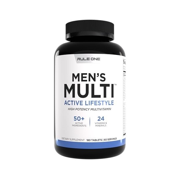 Rule One Mens Multi - 180 tablets Multi-vitamines