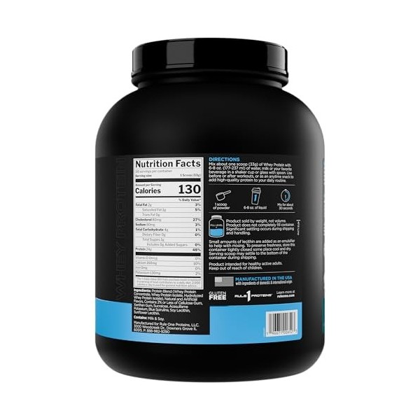 Rule One R1 Whey Blend, Birthday Cake - 2240g Multi-vitamines