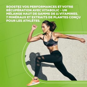 BioTechUSA Vitabolic | 11 vitamines, 7 minéraux, antioxydants | Énergie, immunité et soutien musculaire | Vegan | 30 comprimé