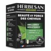 HERBESAN - BEAUTÉ & FORCE DES CHEVEUX - Brillance, Éclat et Résistance - 8 actifs à laction ciblée et complète dont Kératine