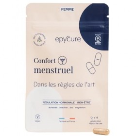 EPYCURE - Cure Équilibre Menstruelle - Soulagement des Douleurs et Équilibre Hormonal - 100% Naturel - Alchémille, Shatavari,