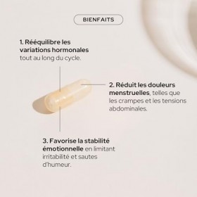 EPYCURE - Cure Équilibre Menstruelle - Soulagement des Douleurs et Équilibre Hormonal - 100% Naturel - Alchémille, Shatavari,