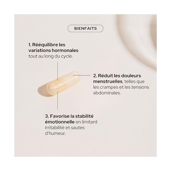 EPYCURE - Cure Équilibre Menstruelle - Soulagement des Douleurs et Équilibre Hormonal - 100% Naturel - Alchémille, Shatavari,