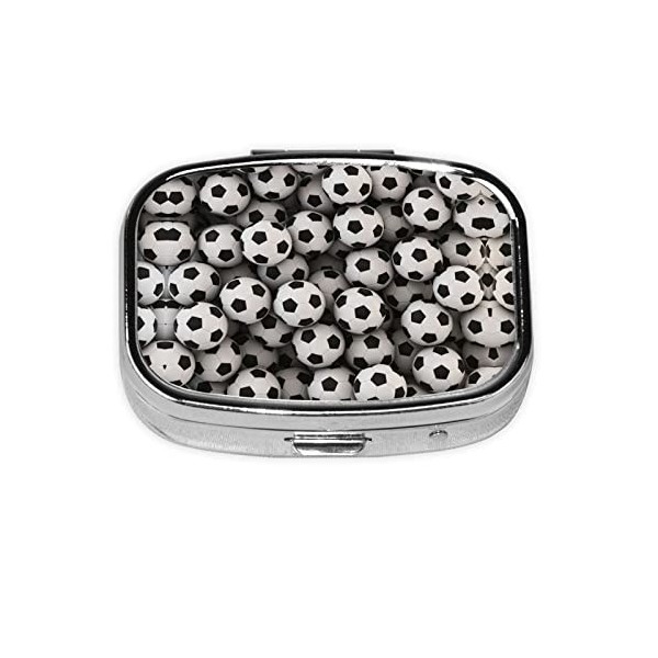 Boîte à pilules carrée - Distributeur de pilules - Pour huile de foie de morue, huile de foie de morue - Boîte à pilules vita