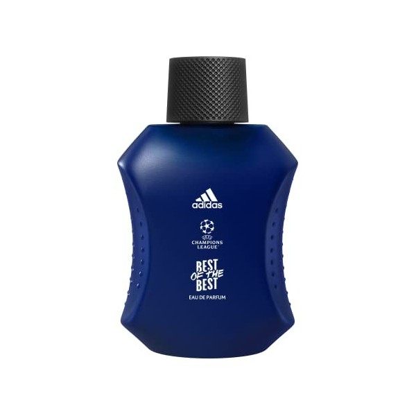 Adidas - Eau de parfum - UEFA 9 Best of the Best - Flacon avec 25% de verre recyclé & capuchon avec 50% de platique recyclé, 