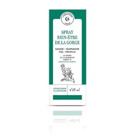 Laboratoire Giphar Spray bien-être de la gorge 15 ml