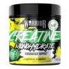 Warrior Créatine Monohydrate Poudre Micronisée – Supplément Sportif pour Musculation, Force et Récupération – 300 g, Portion 