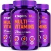 Supplément Multivitaminé | Complexe avec Vitamine A C D E K1 B, Zinc & Chrome | Pour Cheveux, Peau, Ongles et Apport Quotidie...