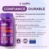 Supplément Multivitaminé | Complexe avec Vitamine A C D E K1 B, Zinc & Chrome | Pour Cheveux, Peau, Ongles et Apport Quotidie...