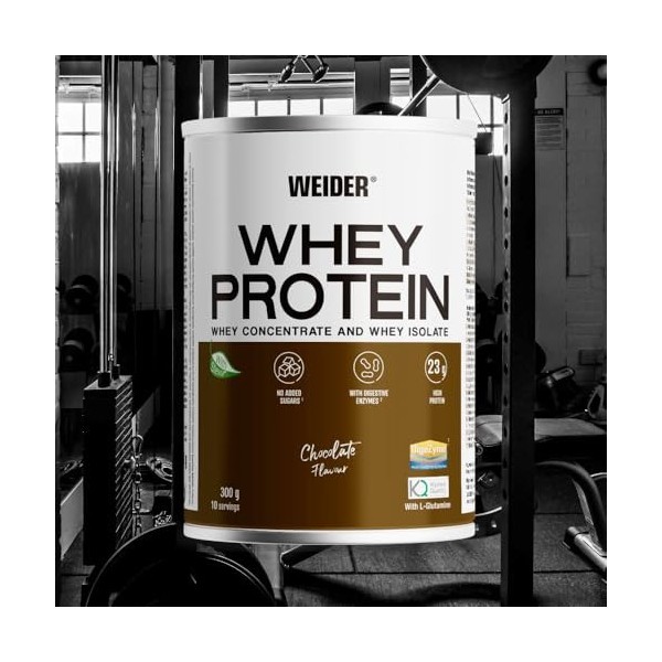 Weider Whey Protein, Chocolate - 300g Multi-vitamines